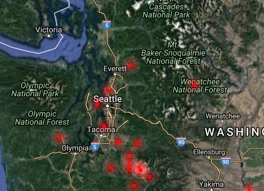 Washington Earthquake 2025 - Tiff Shandra