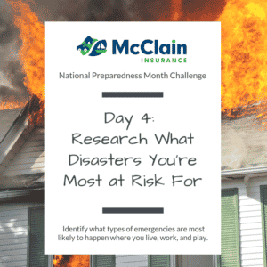 McClain Insurance Emergency Preparedness Challenge Goals