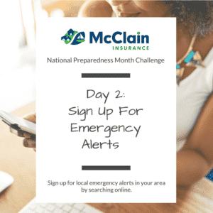 McClain Insurance Emergency Preparedness Challenge Goals